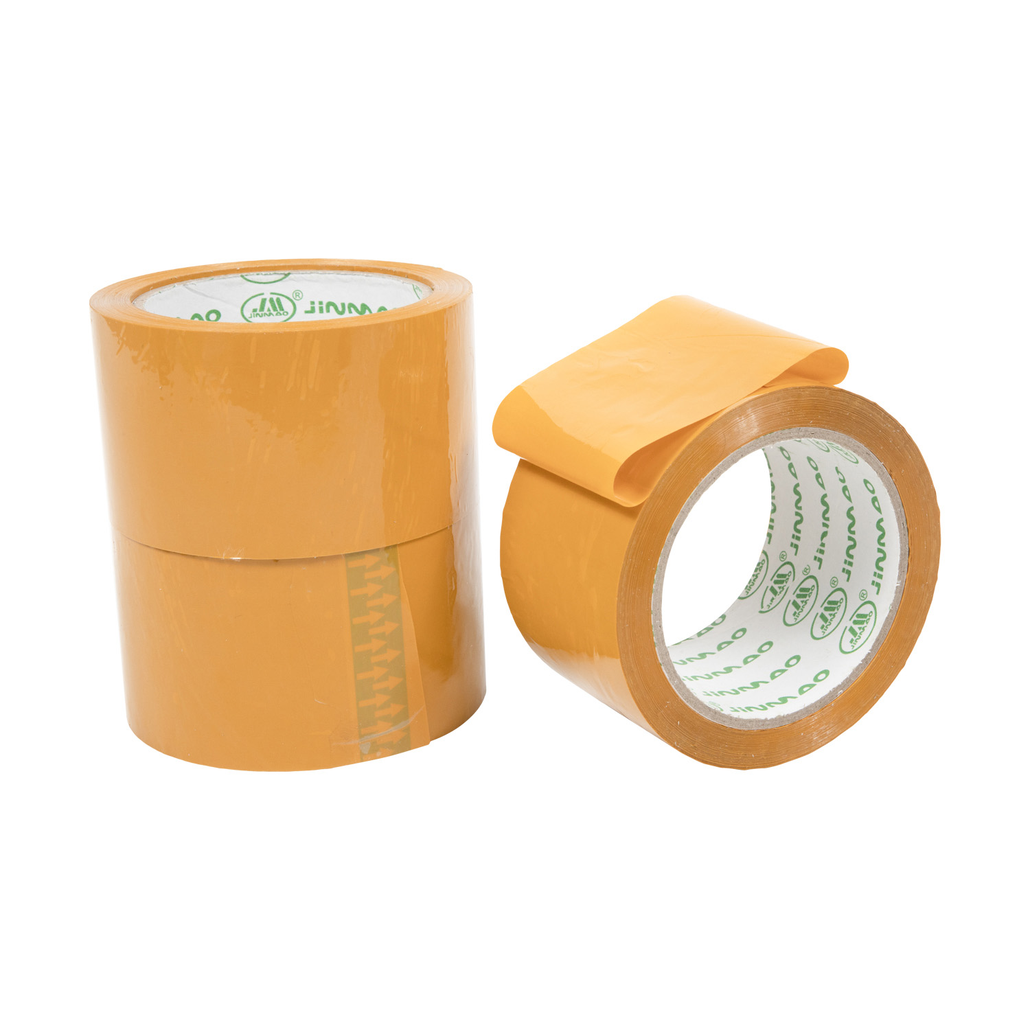 Eco-Friendly Writable Non-Coated Surface Brown Kraft Paper Tape Packaging Use