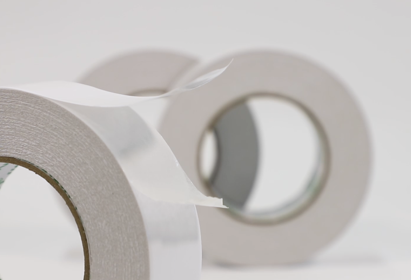 What is double-sided tape used on?